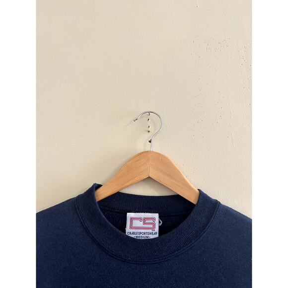 Vintage 90s UC Berkeley Cal Berkeley Bears Applique Crewneck Sweatshirt Medium - Picture 6 of 6